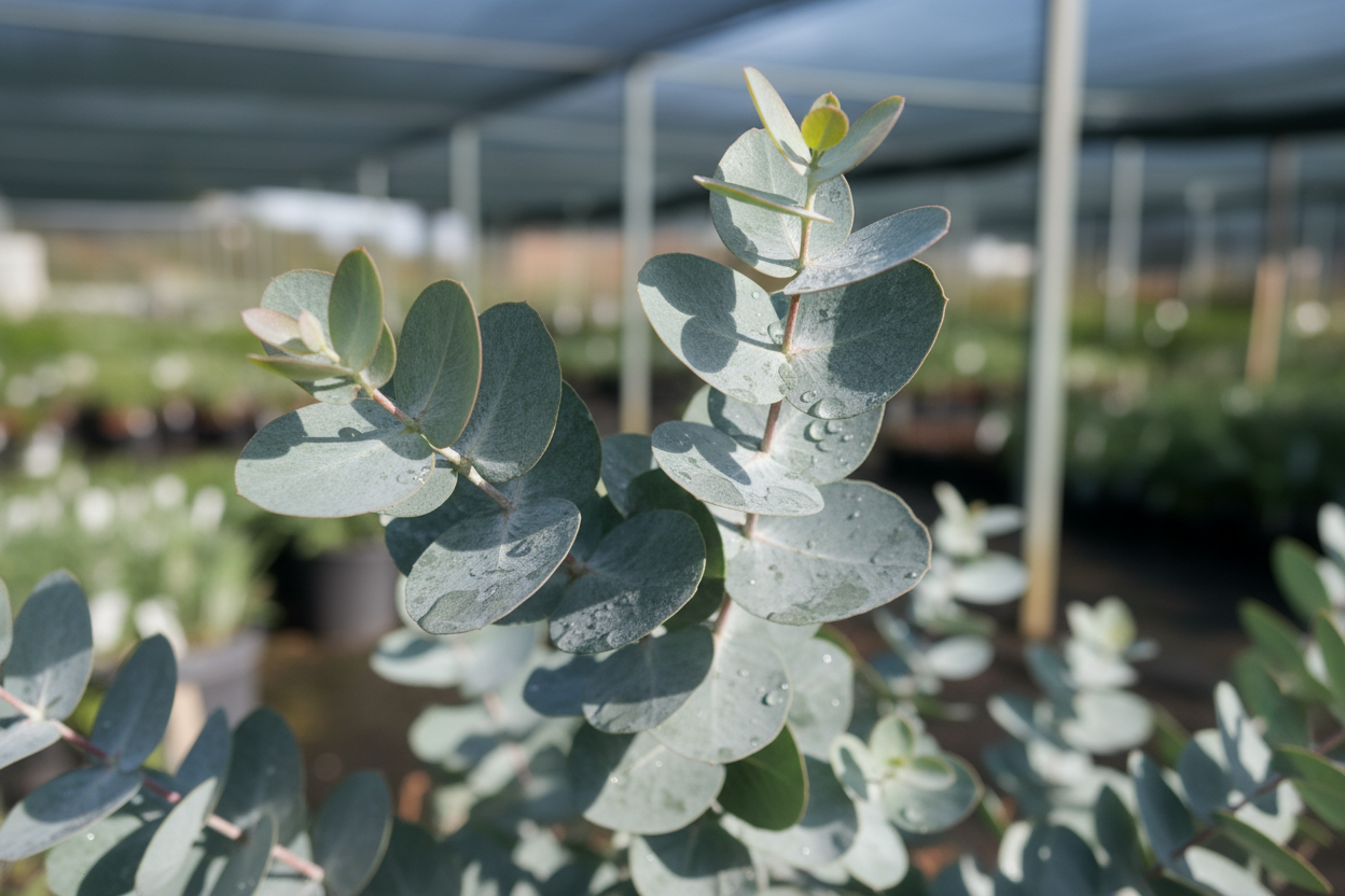 Silberblättriger Eucalyptus / Eucalyptus pulverulenta