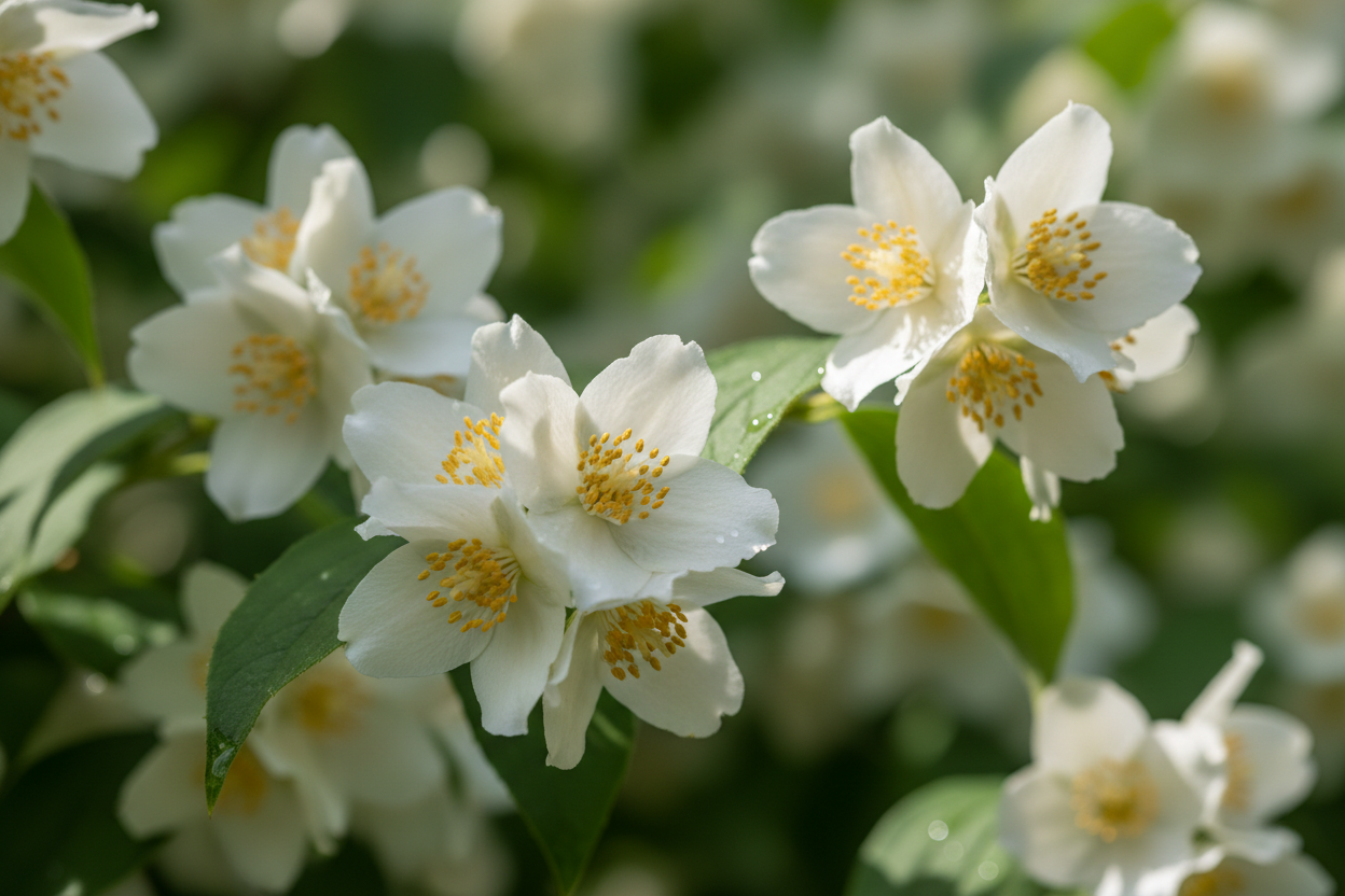 Bauernjasmin - Blütendetail