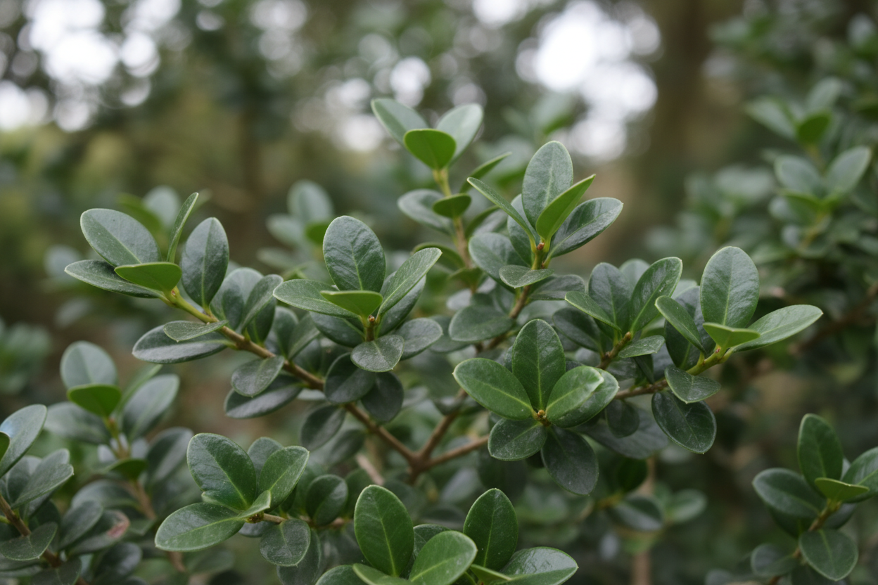 Berg-Ilex Glorie Gem - Blattdetail
