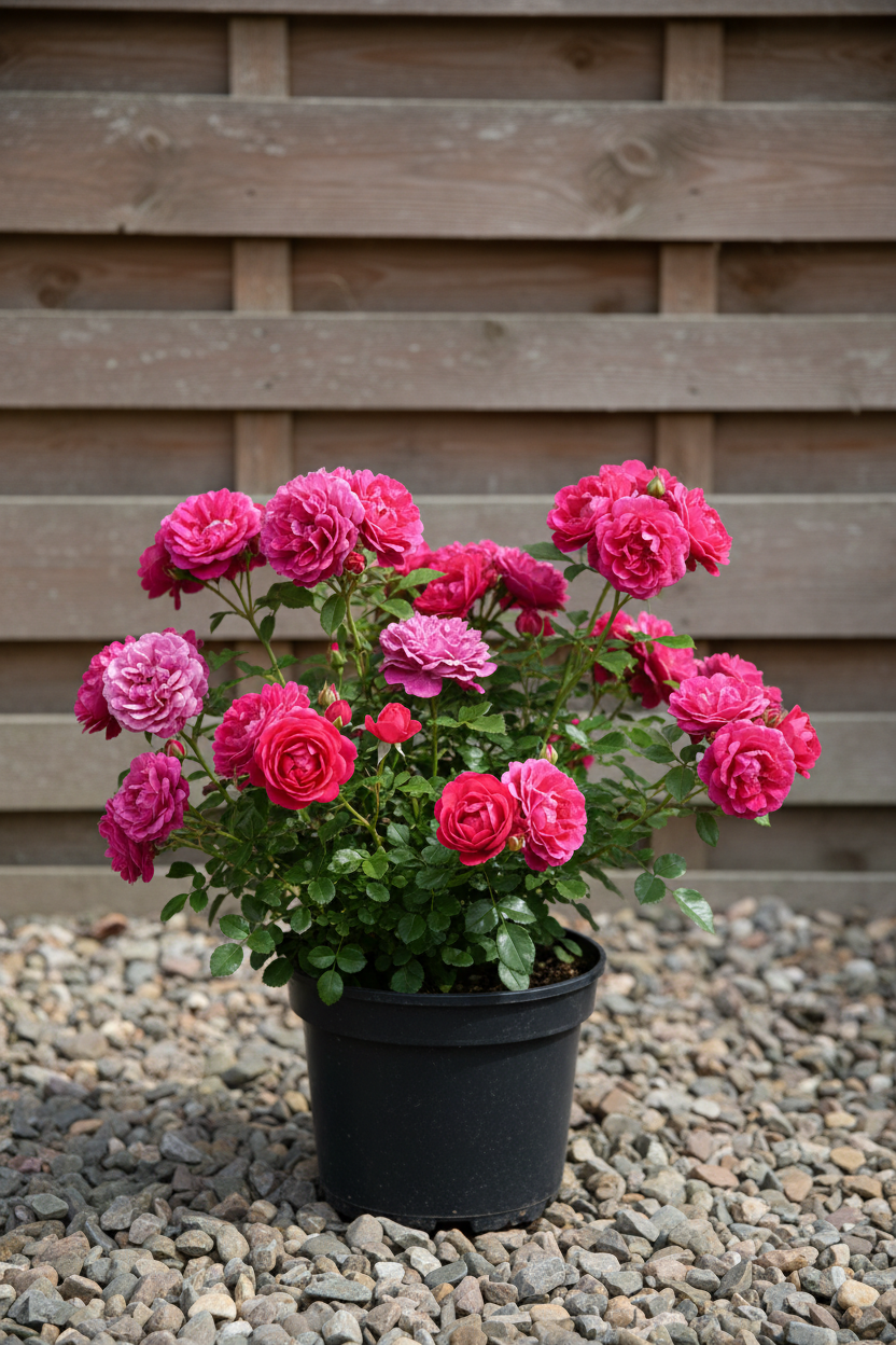 Bodendeckerrose Gärtnerfreude - Gesamtansicht