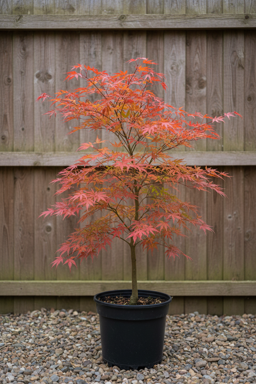 Fächerahorn Fireglow Baumschule Kurrle Rastatt - Gesamtansicht