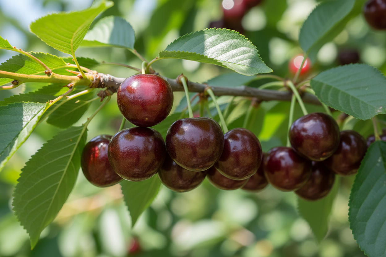 Amarena Kirsche/ Piemont-Kirsche/ Prunus avium 'Amarena'