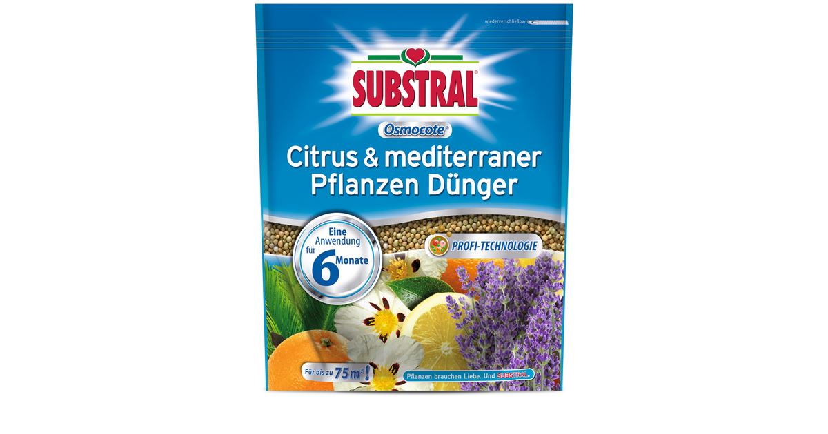 Substral Osmocote Citrus & Mediterrane Pflanzen Dünger