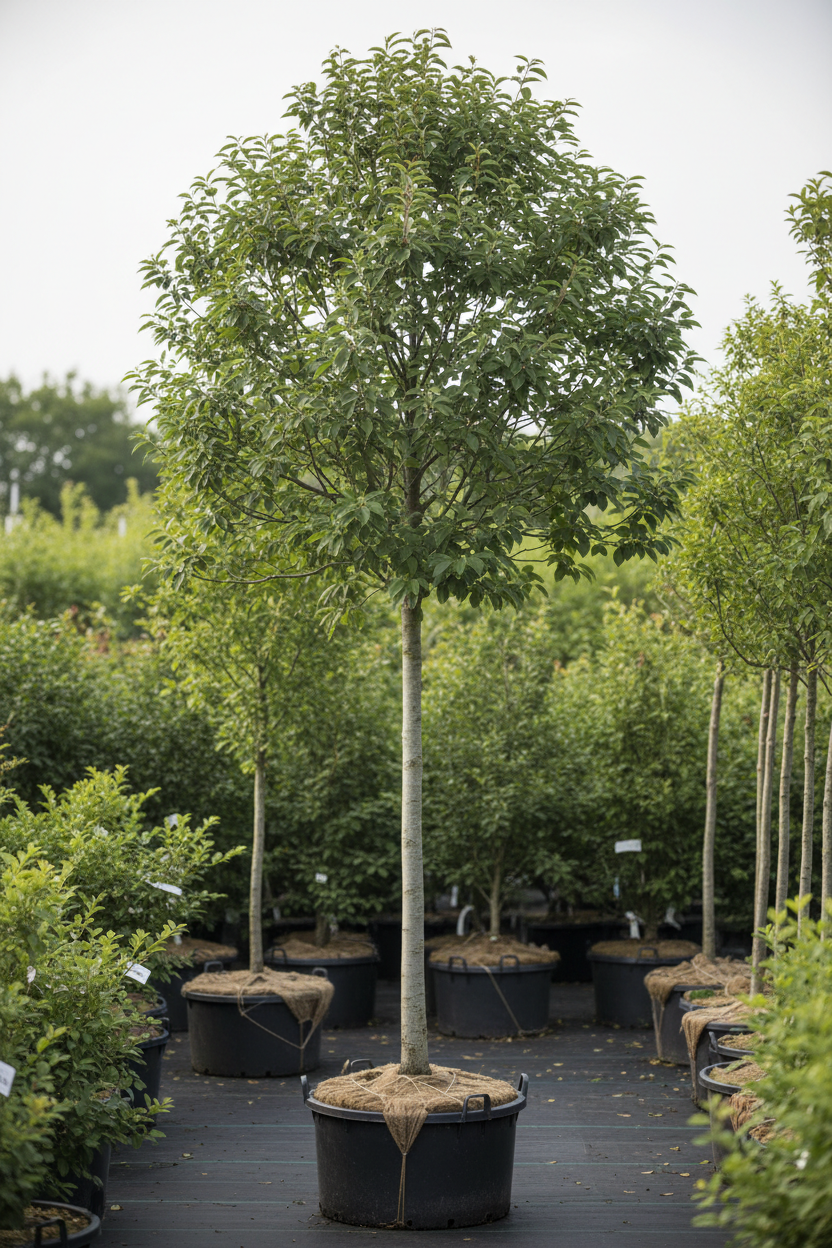 Baum-Felsenbirne 'Robin Hill' Hochstamm - Gesamtansicht
