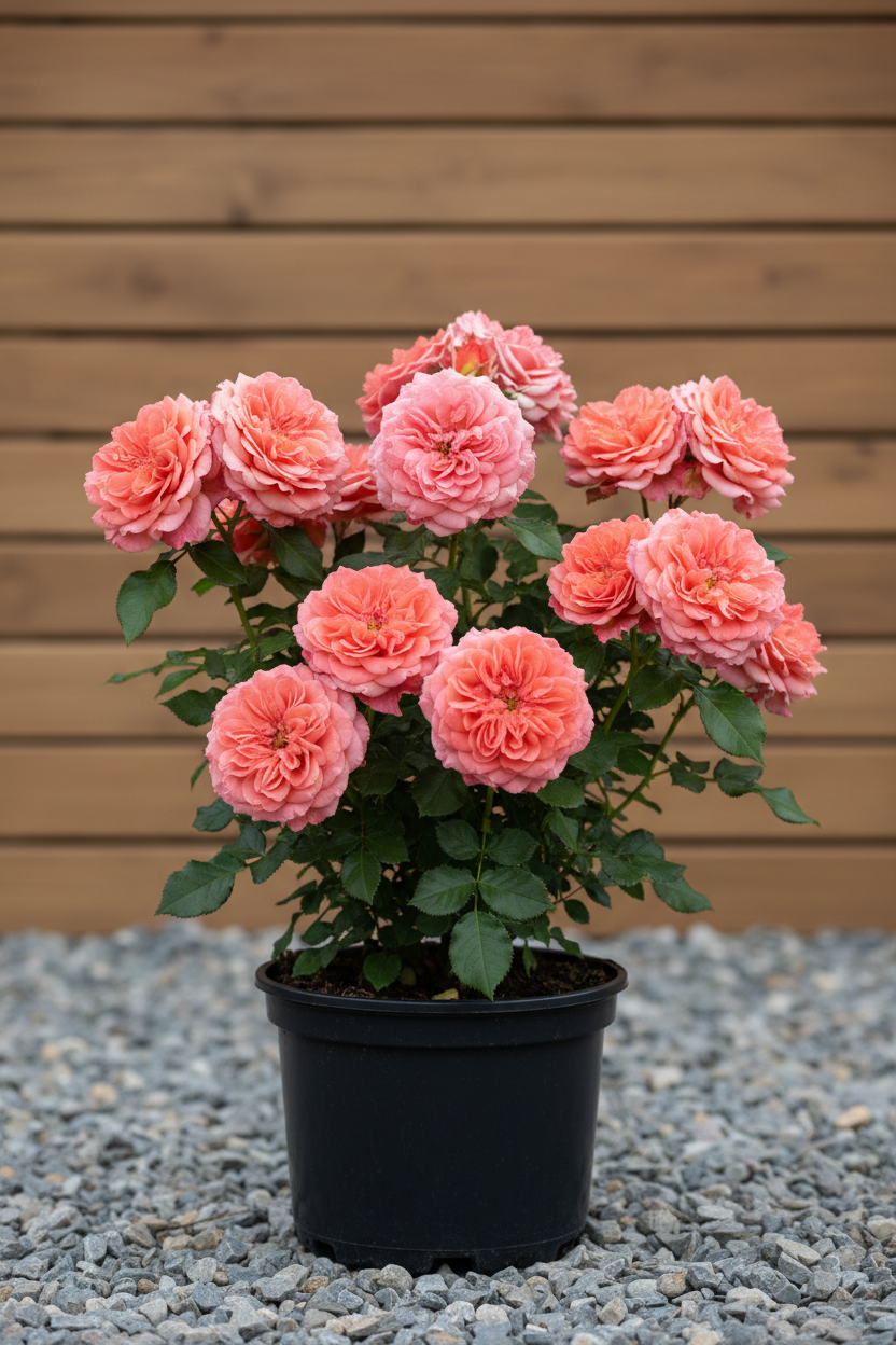 Beetrose Schöne Dortmunderin - Gesamtansicht