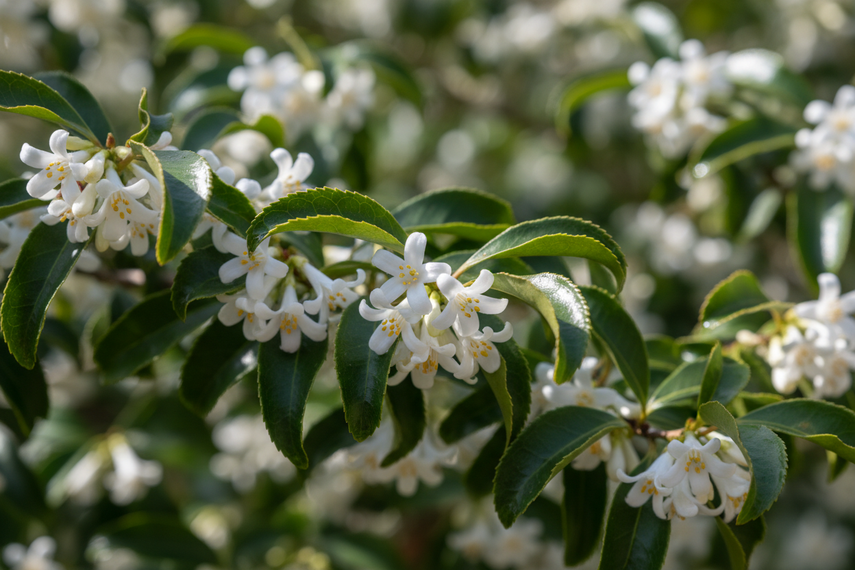 Burkwoods Duftblüte - Blütendetail