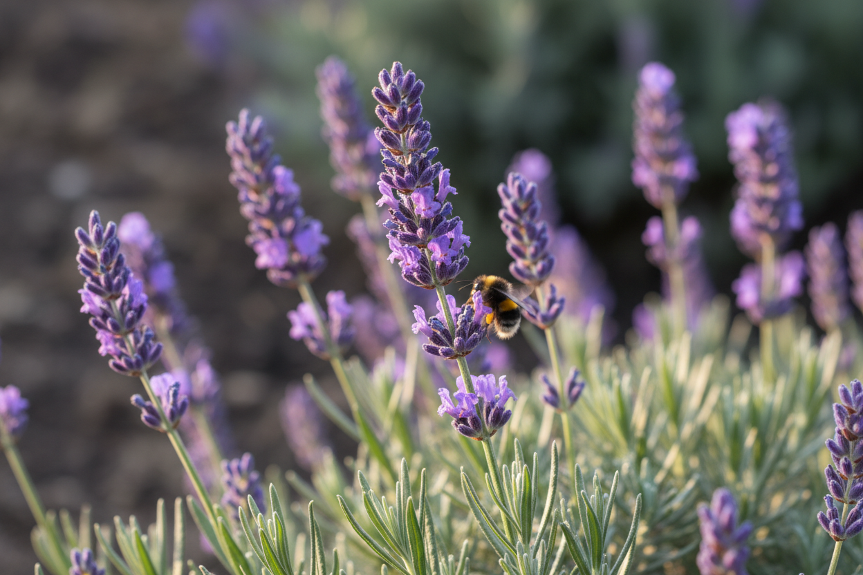 Echter Lavendel - Blütendetail