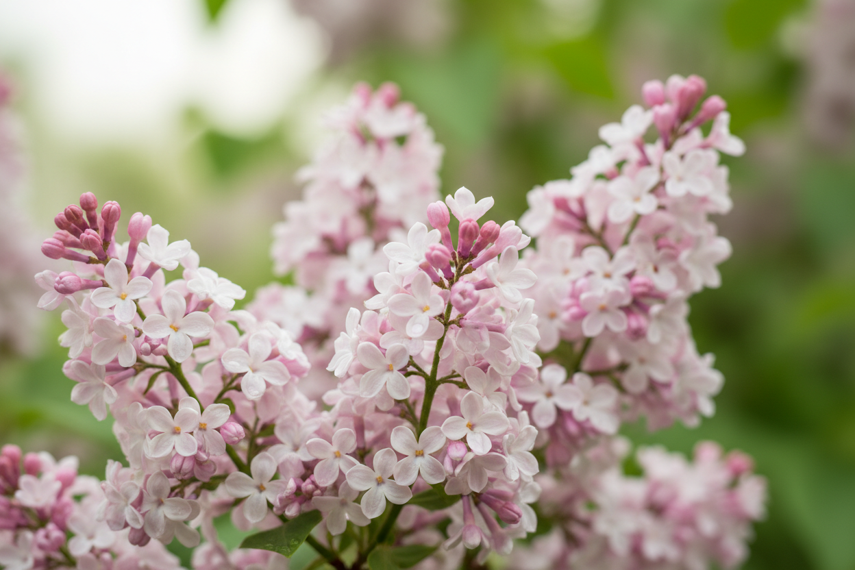 Edelflieder Flamingo - Blütendetail