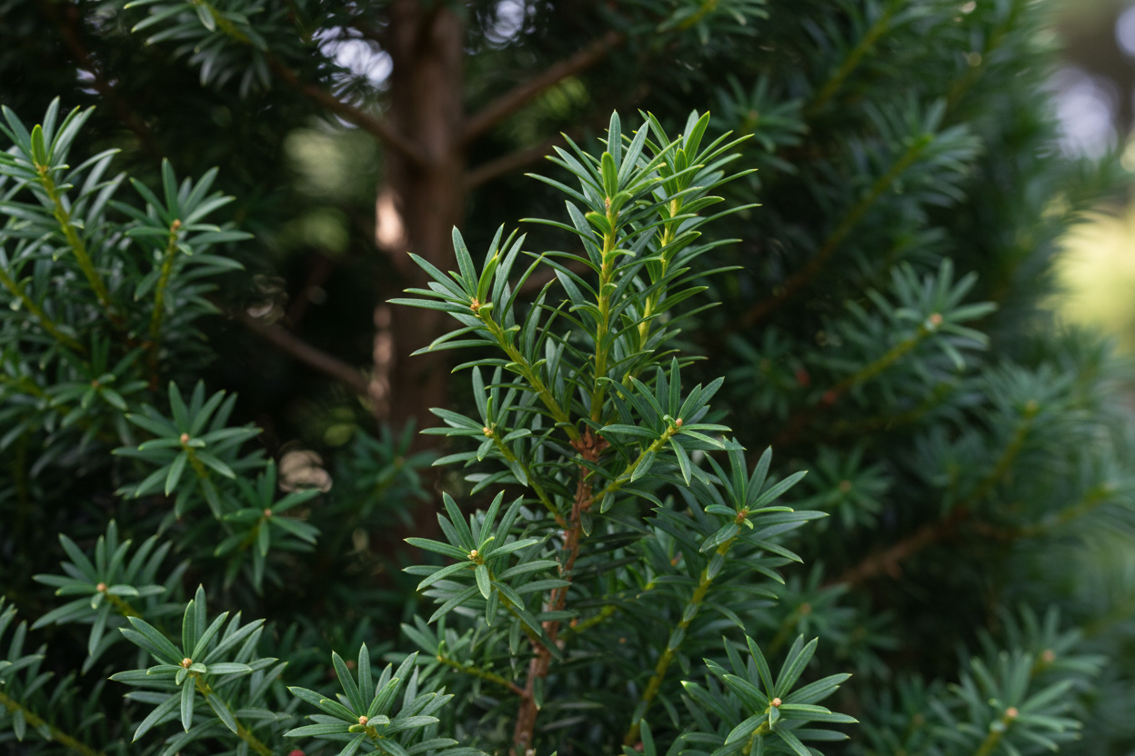 Eibe Hillii - Nadeldetail