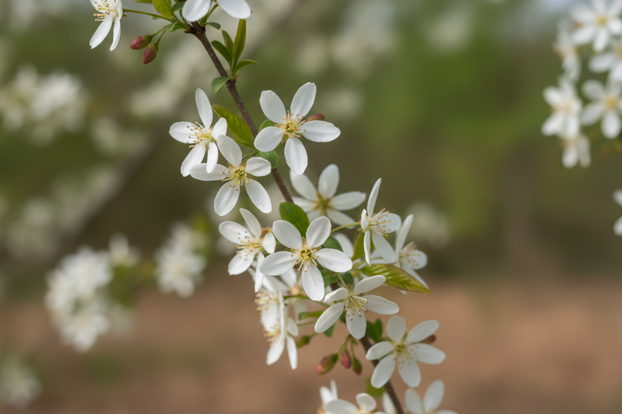 Felsenbirne Rainbow Pillar säulenförmig weiße Blüten Frühjahr Malsch Durmersheim Baumschule