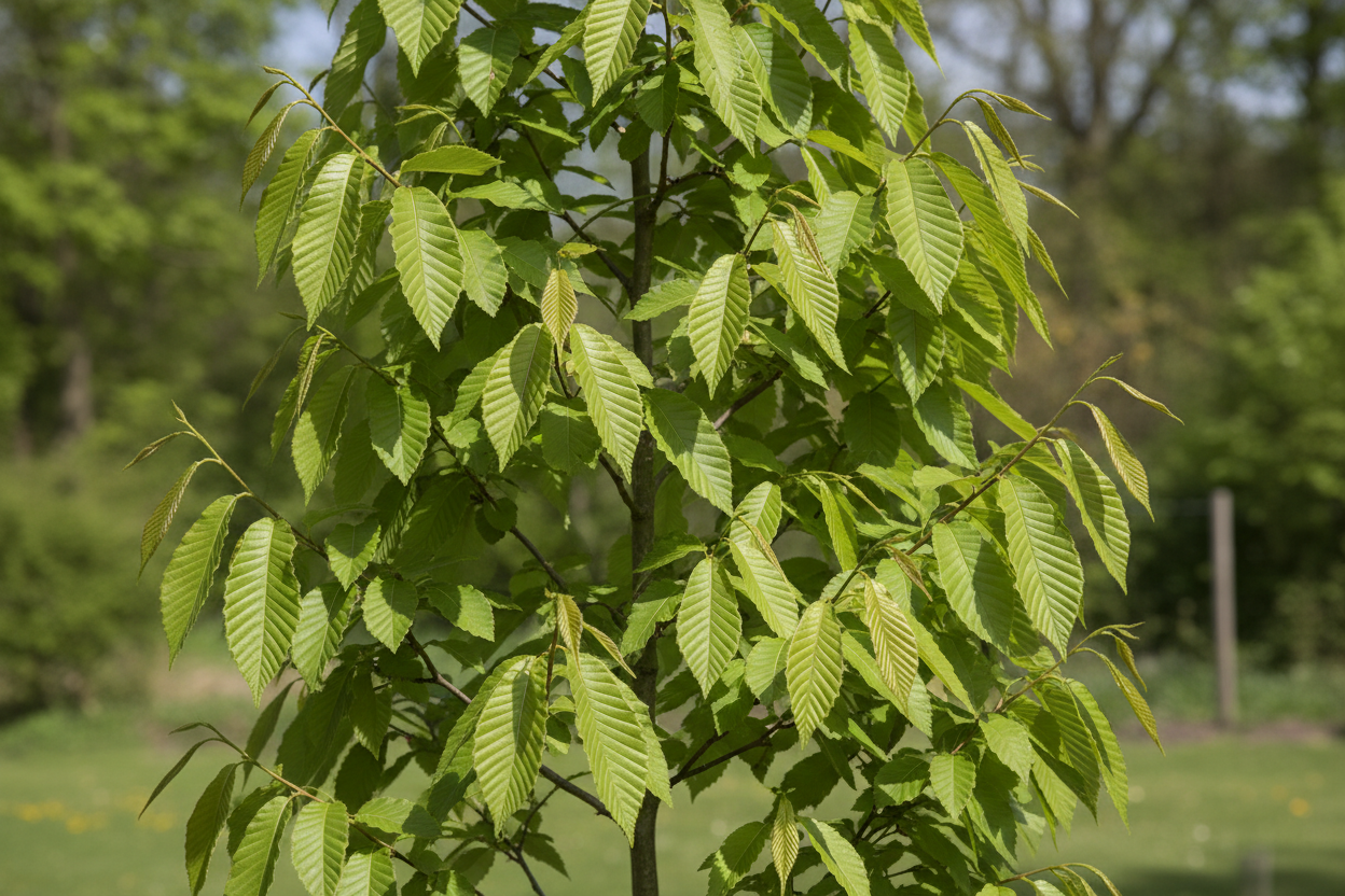 Hainbuche Frans Fontaine säulenförmig Blätter Hecke schmal Malsch Karlsruhe Baumschule