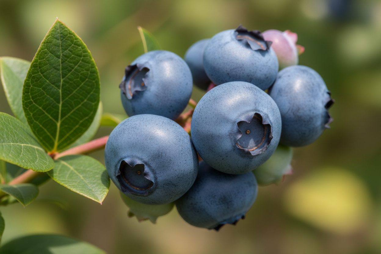 Heidelbeere 'Patriot' - Fruchtdetail