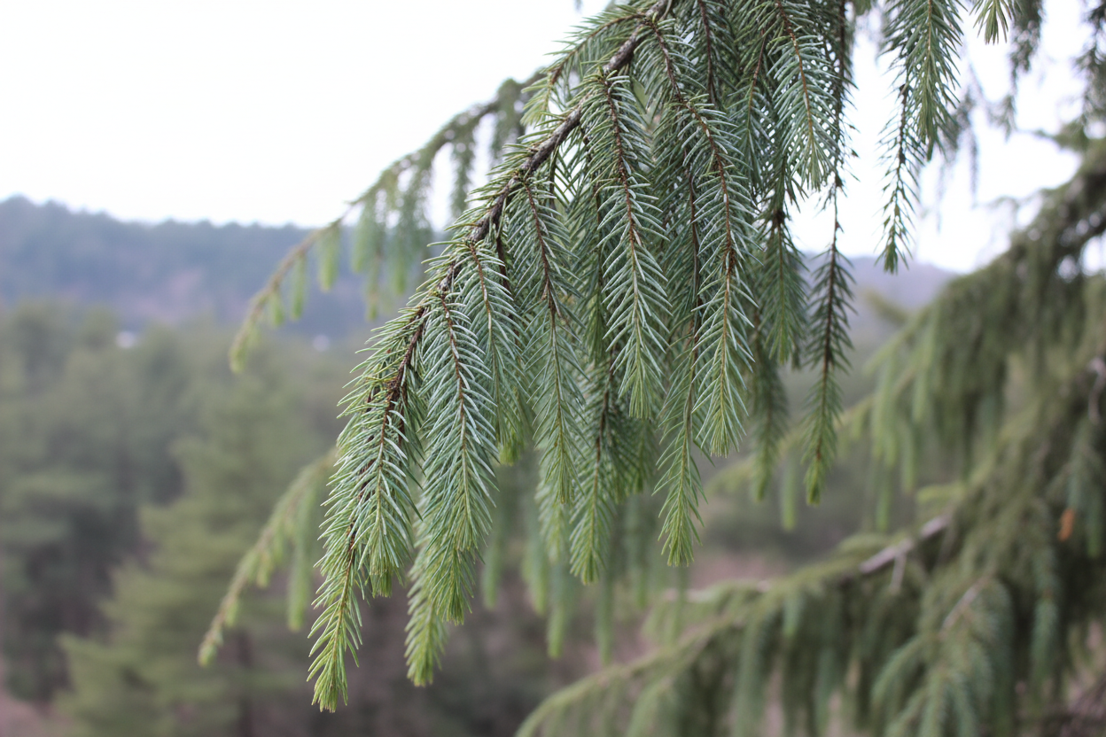 Himalaya-Zeder Cedrus deodara blaugrüne Nadeln hängend Konifere Malsch Ettlingen Baumschule