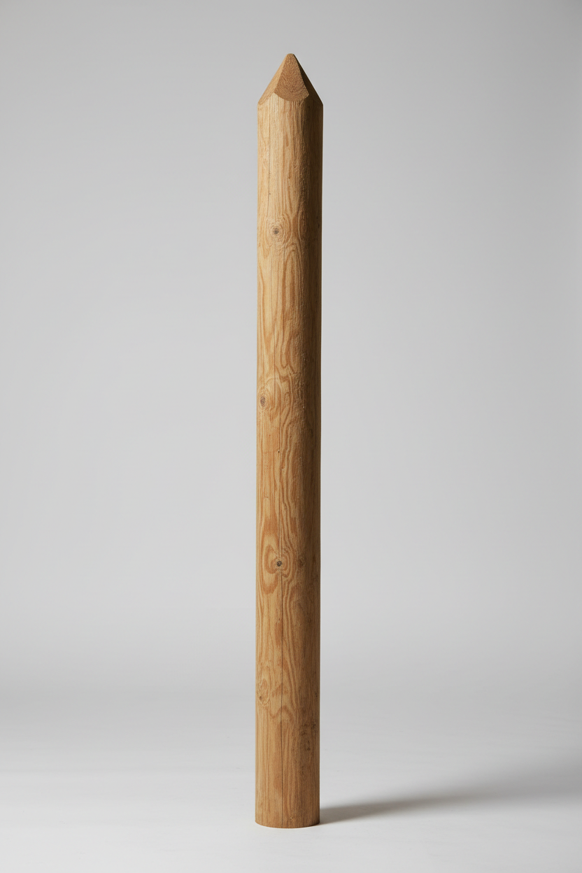 Holzpfahl 200 cm