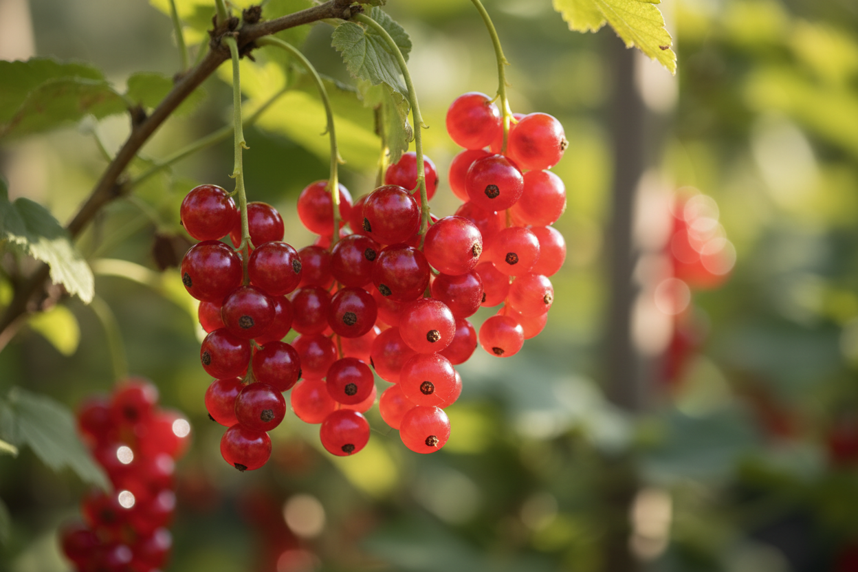 Johannisbeere rot rote Beeren Beerenobst Naschobst Malsch Rastatt Baumschule Kurrle