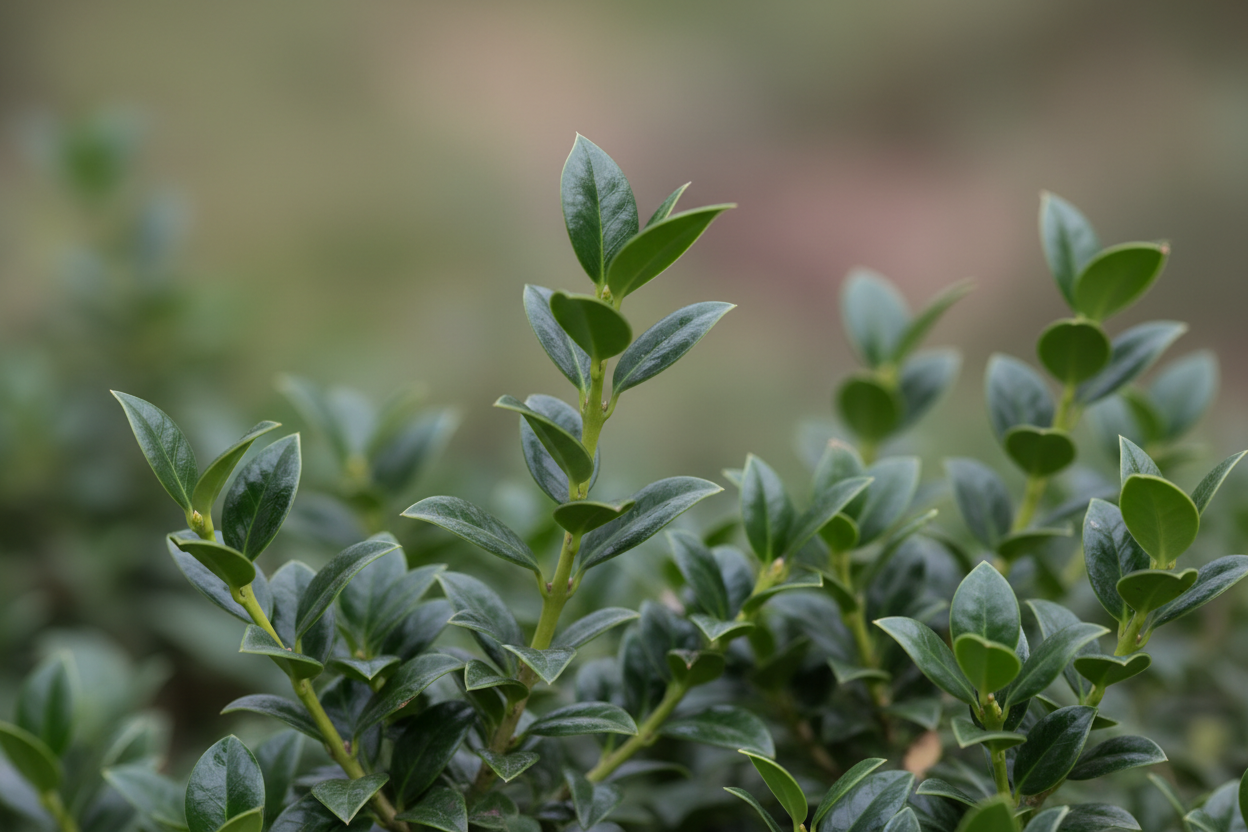 Löffel-Ilex Dark Green dunkelgrün immergrün Buchsersatz Malsch Karlsruhe Baumschule Kurrle