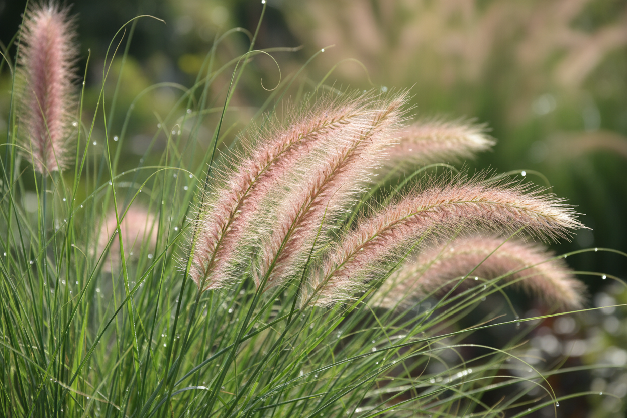 Pampasgras Pink Feather rosa Wedel Ettlingen - Detail