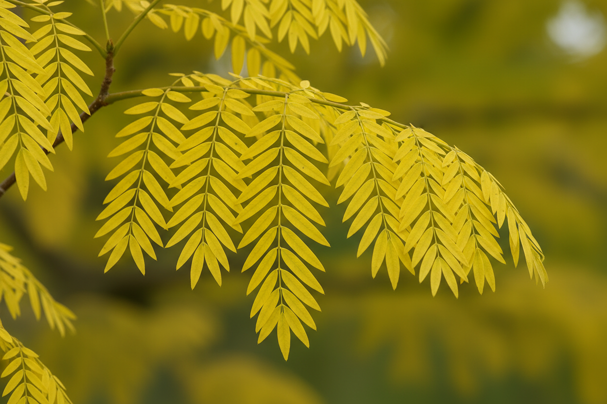 Amerikanische Gleditschie / Gleditsia Triacanthos 'Sunburst'