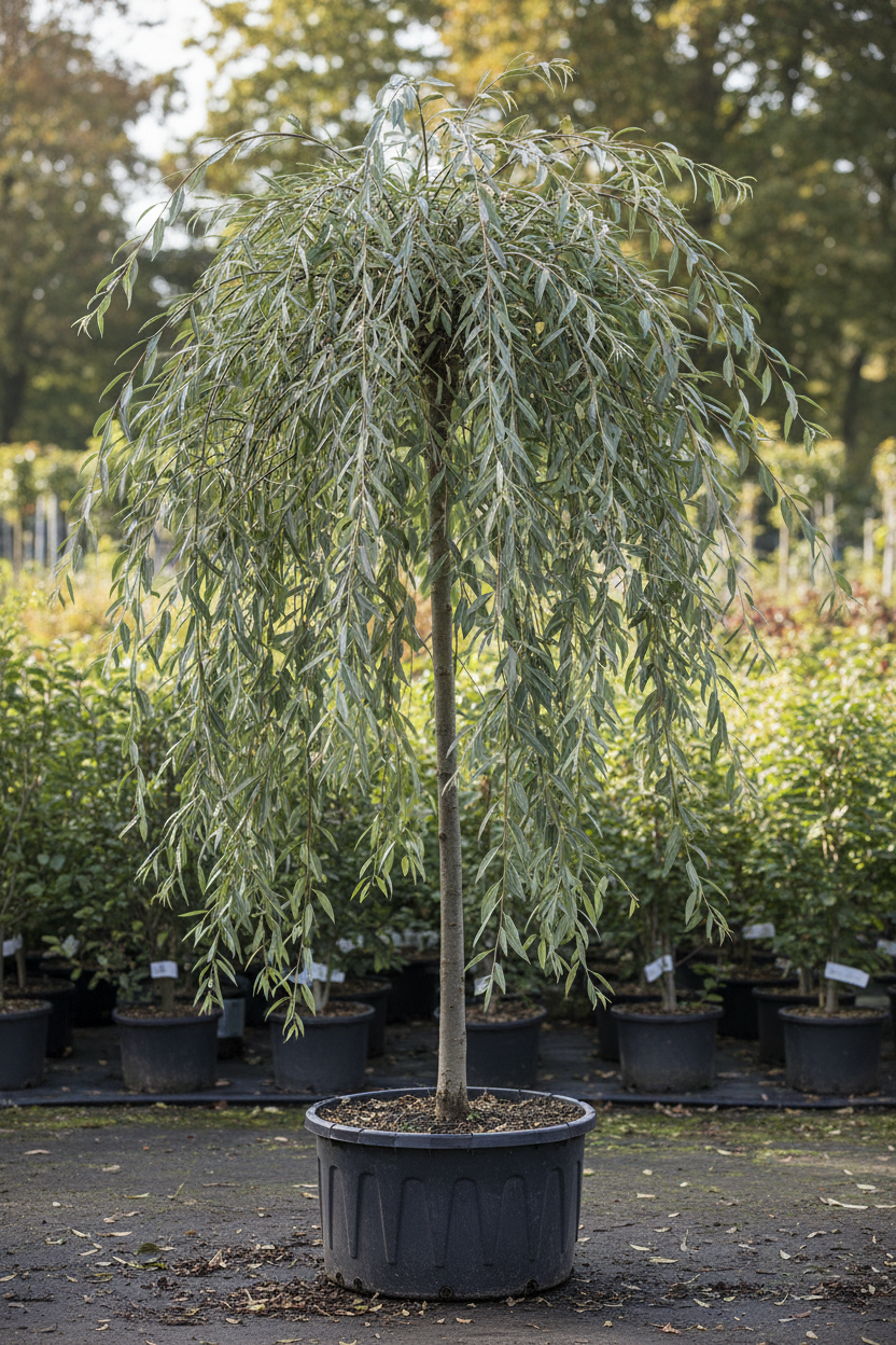 Weidenblättrige Birne 'Pendula' - Gesamtansicht