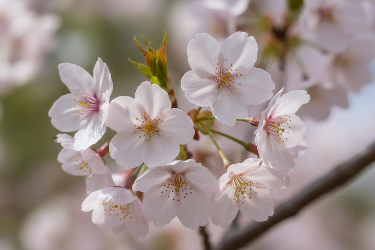 Zierkirsche Blüte Desktop